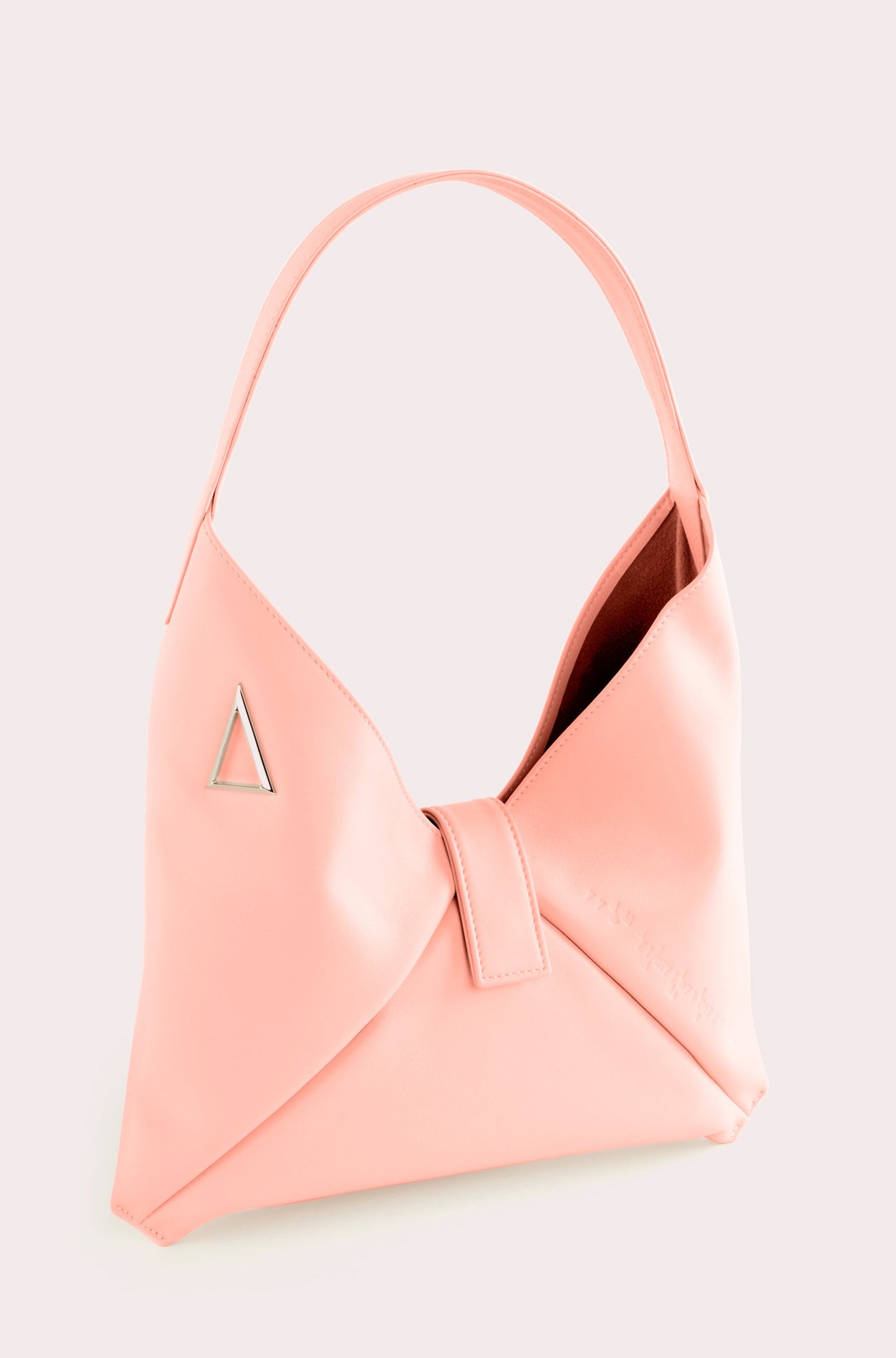 BABY PINK "MARA BAG" IN NAPPA CALFSKIN LEATHER