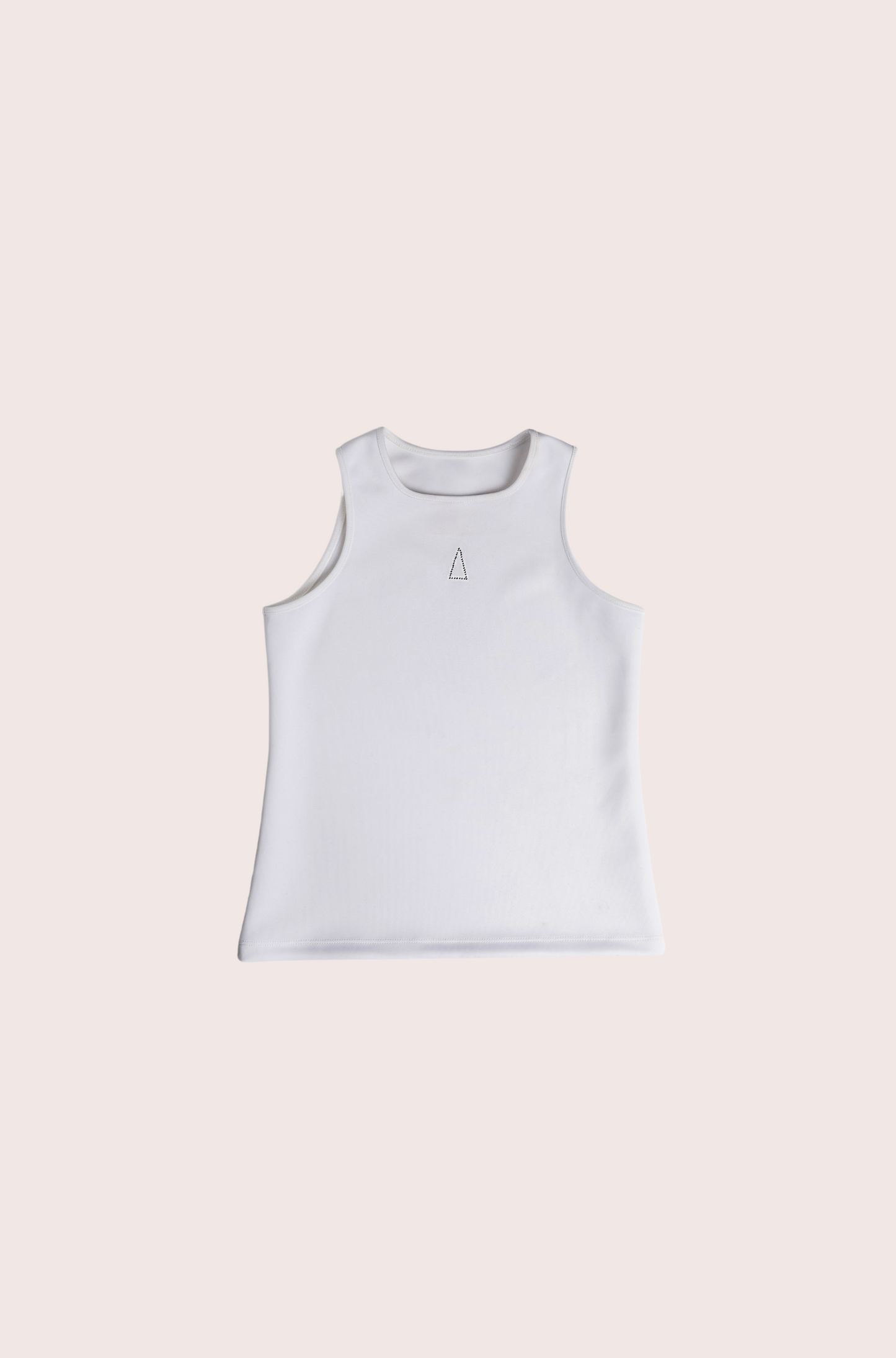 CREAMY WHITE COTTON TANK TOP