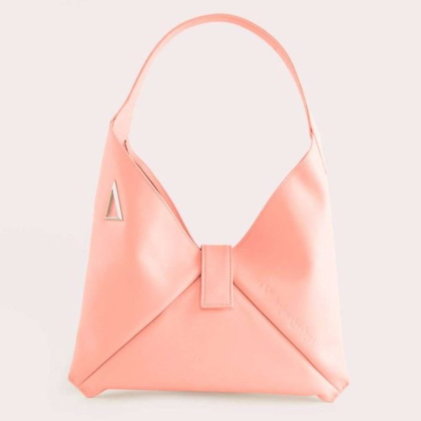 BABY PINK "MARA BAG" IN NAPPA CALFSKIN LEATHER