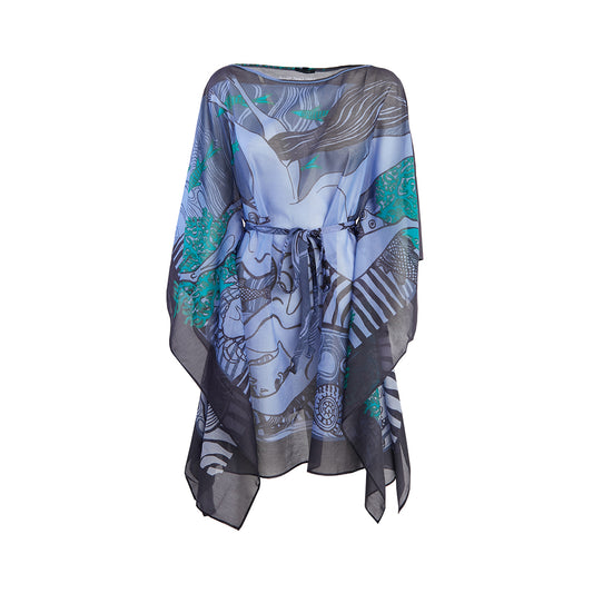 FONDO MAR MINI CAFTANO SILK