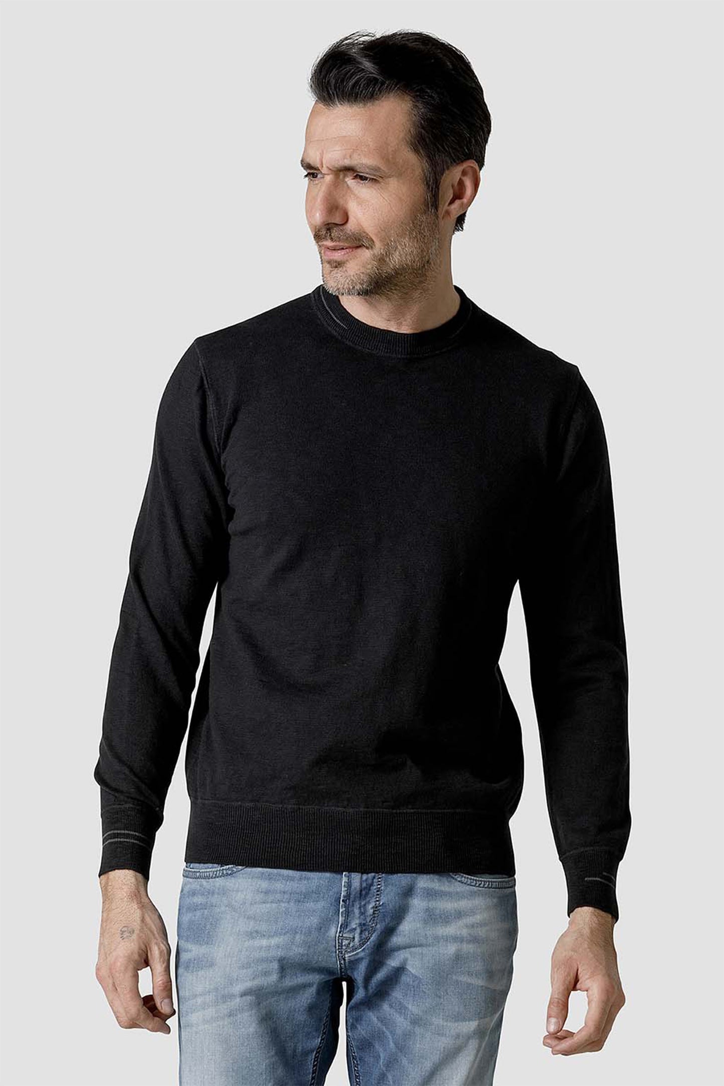 MARINE CREW-NECK