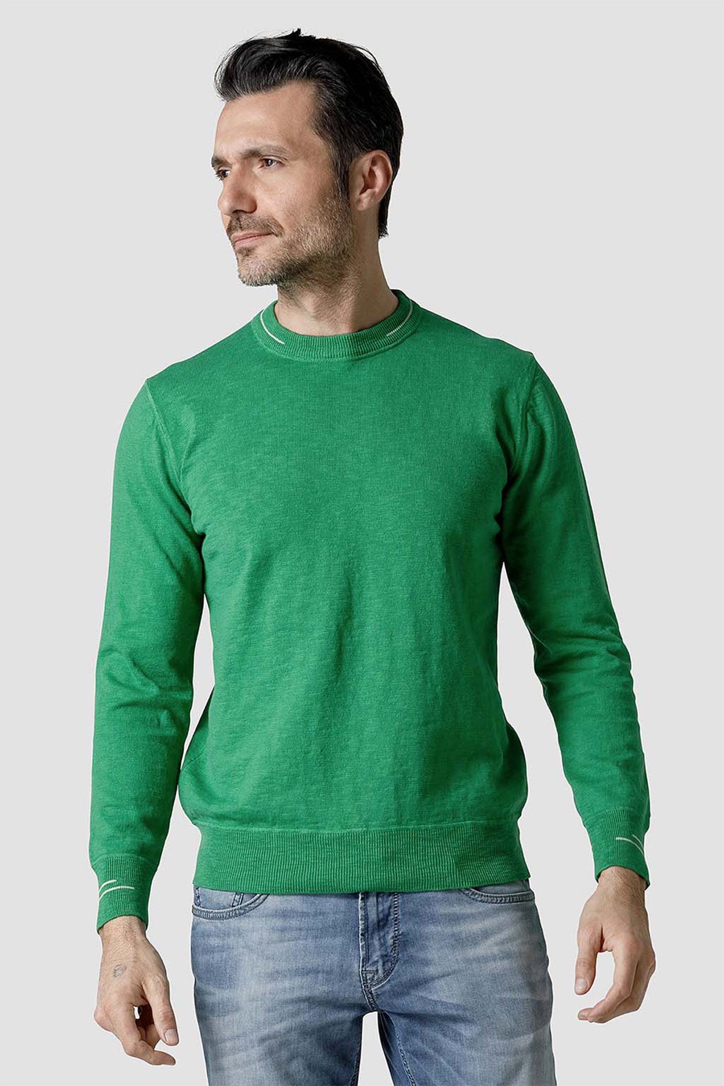 MARINE CREW-NECK