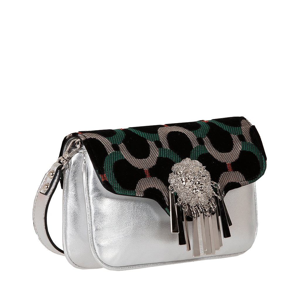 MINI SILVIA SILVER BAG